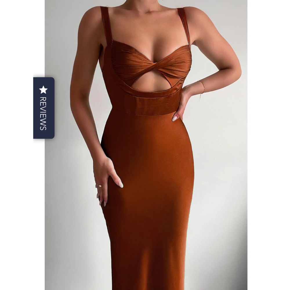 Runaway the label Kelsi midi dress